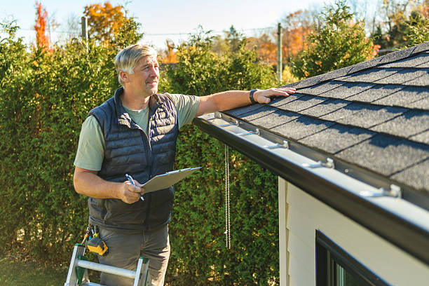 Professional Commercial Roofing technician working in Shrewsbury, MA